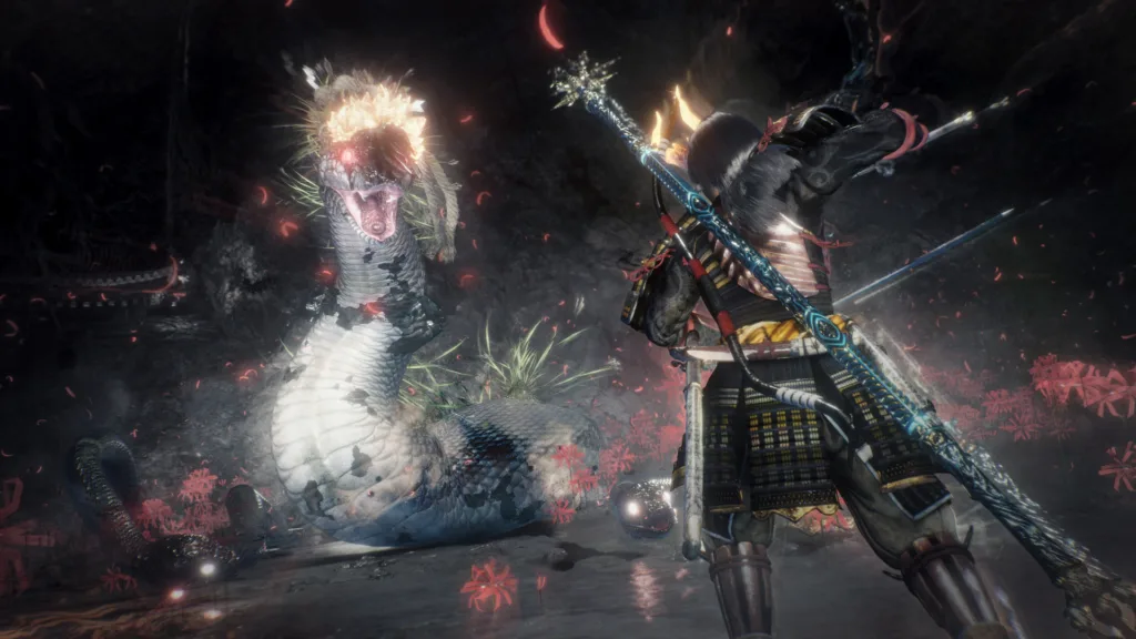 a cinematic photo of nioh 2, the samurai game