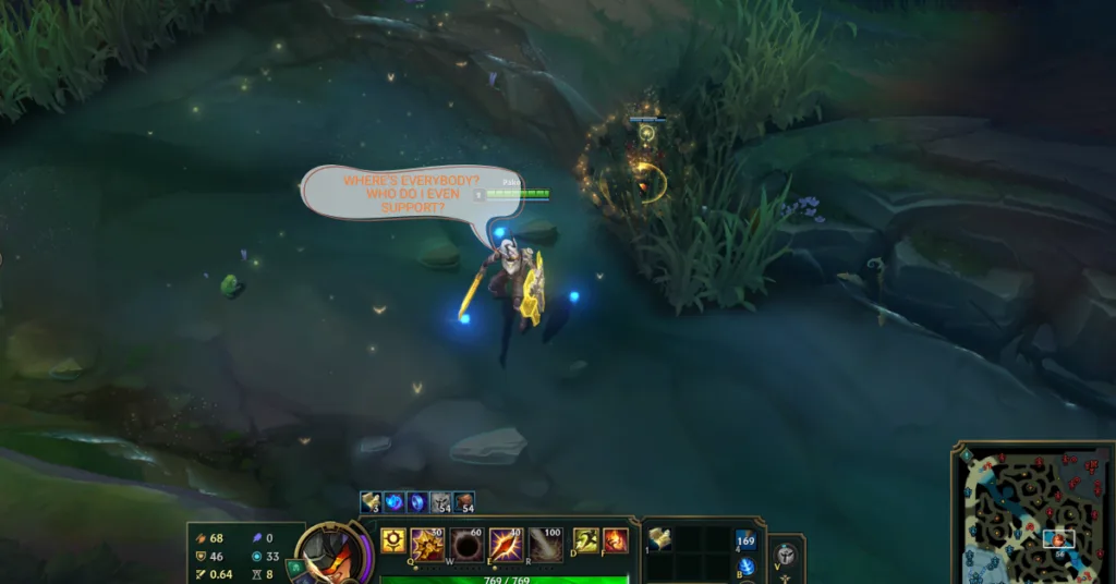 League of Legends support