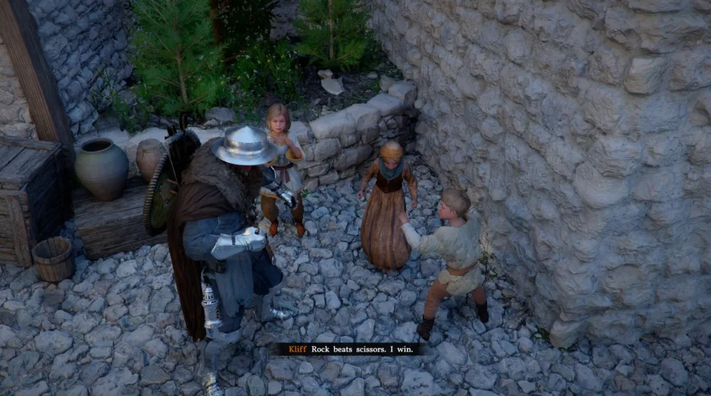 Crimson desert rock paper scissors