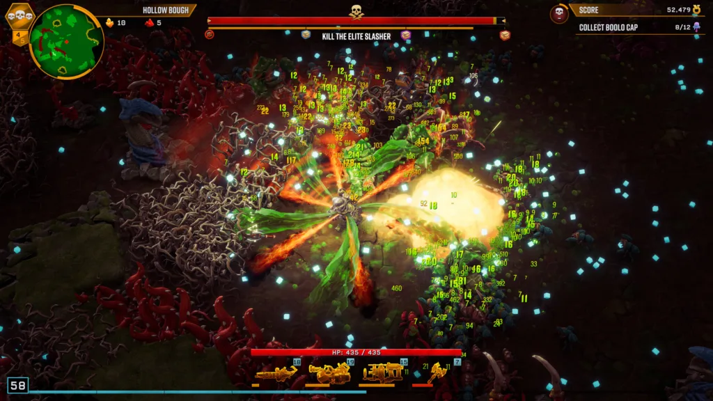 a gameplay screenshot of deep rock galactic, survivor