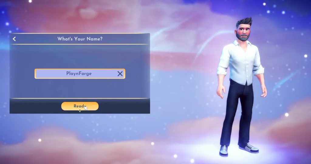 Dreamlight Valley character creation