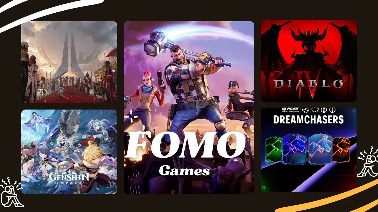 how games use FOMO to keep you playing