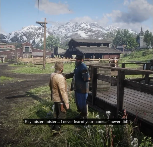 Red Dead Redemption 2 NPC screenshot