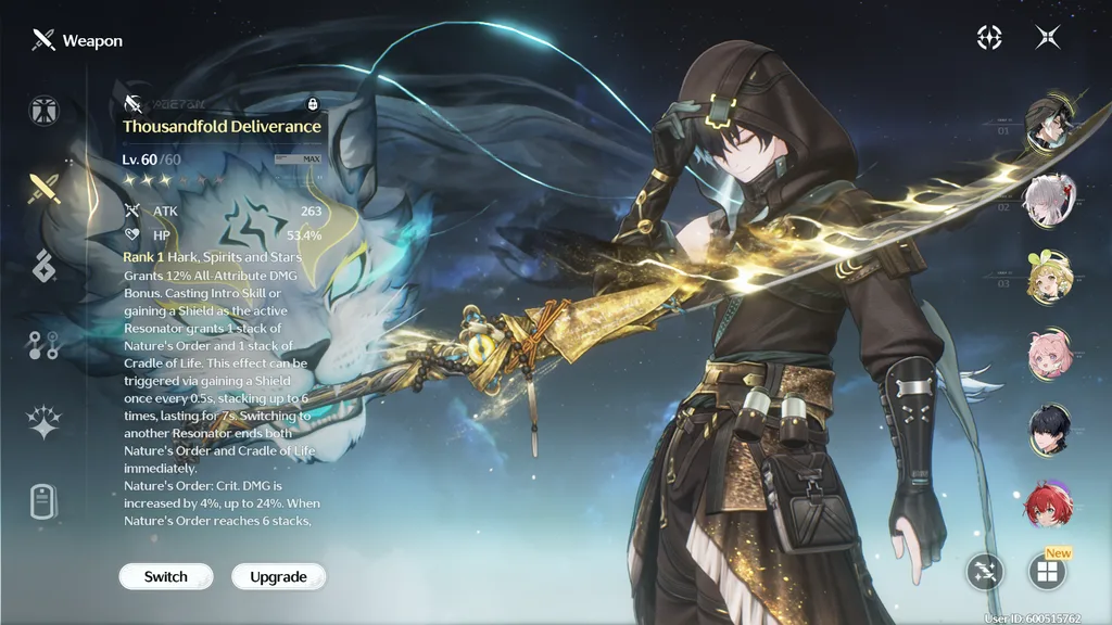 Wuthering Waves weapon