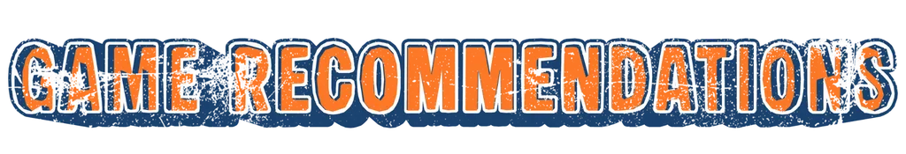 An image that says "game recommendations"